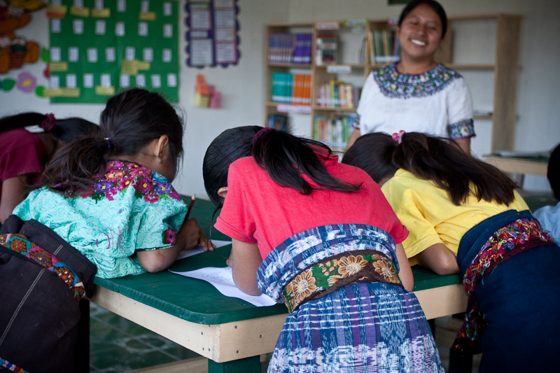 Librarian in Guatemala